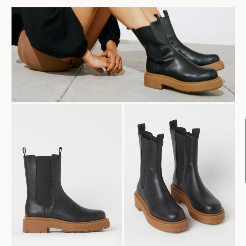 H&M Platform Chelsea Boot